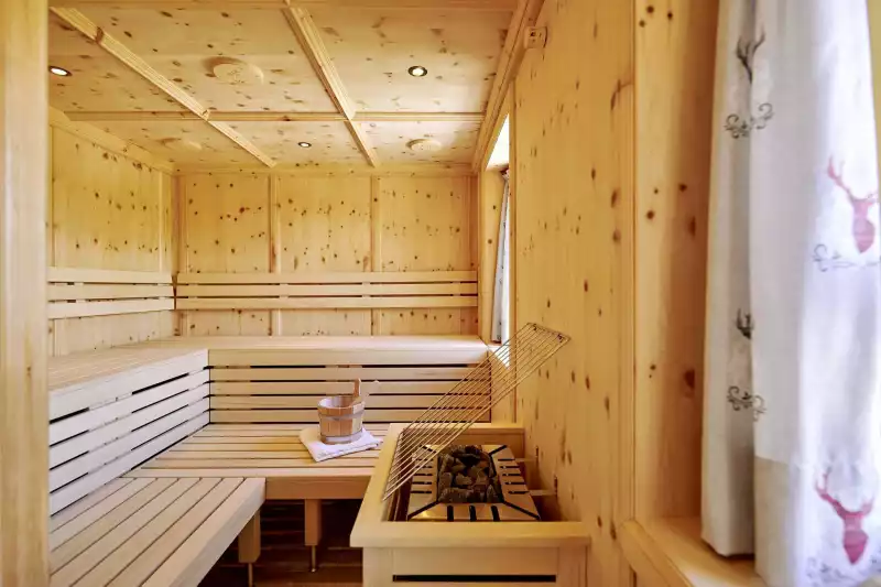 Sauna-Welt mit 3 Saunen am Huberhof Niesgau